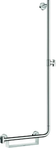 Hansgrohe Unica barre de douche blanc/chromé