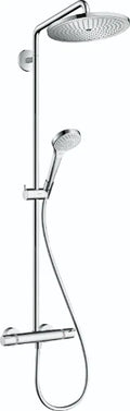 Hansgrohe Croma Select S 280 1jet écosmart Showerpipe robinet thermostatique doucheset - chromé