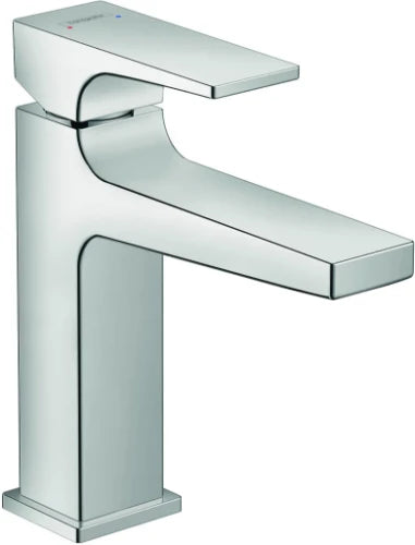 Hansgrohe Metropole mitigeur lavabo comfort Z110 chromé sailli 135 mm, PushOpen vidage