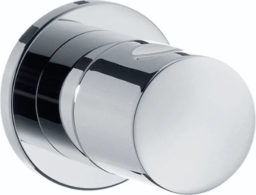Hansgrohe High Flow set de finition chromé pour robinet d'arrêt encastré 1/2 et 3/4