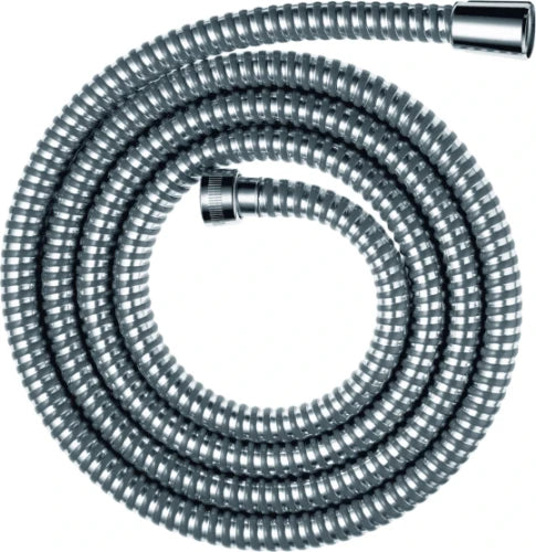 Hansgrohe Metaflex flexible de douche 1/2 x 1250 mm - chromé - 1 écrou conique et 1 écrou moleté