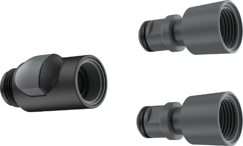 Hansgrohe raccord rapide 1/2 chromé pour montage entre flexible de douche et douchette