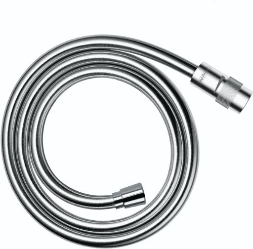 Hansgrohe Isiflex flexible de douche 1/2 x 1250 mm - chromé - 1 écrou conique et 1 écrou cylindrique