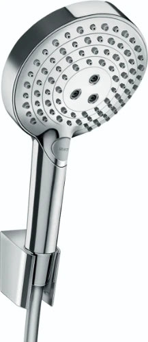 Hansgrohe Raindance air douchette à main Powderrain chromé Porter set - flexible 125cm