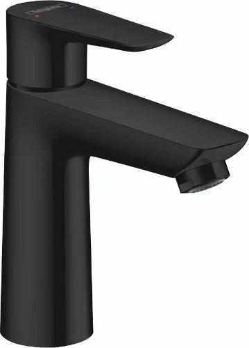 Hansgrohe Talis E 110 mitigeur lavabo avec vidage automatique - noir mat