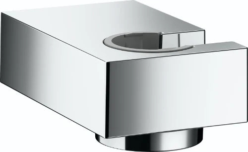 Hansgrohe Porter support douchette E mural chromé pour flexibles avec écrou conique