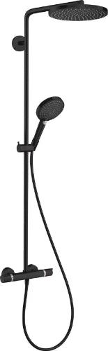 Hansgrohe Raindance Select S colonne de douche 240 MM noir mat powderrain