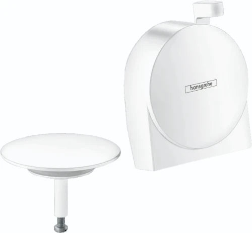 Hansgrohe Exafill S set de finition pour vidage baignoire - blanc mat