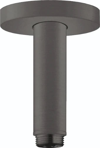 Hansgrohe bras de douche 1/2 Plafond S 100 MM - noir brossé