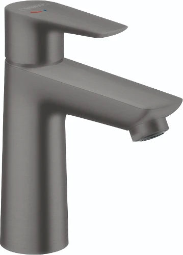 Hansgrohe Talis E mitigeur lavabo ComfortZ110 noir brossé avec vidage avec tirette