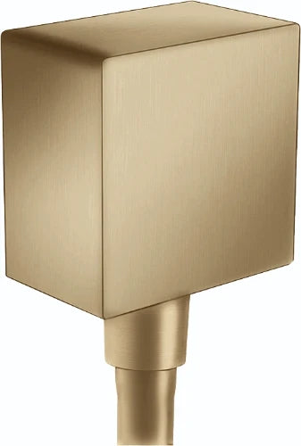 Hansgrohe Fixfit coude de raccordement Fixfit 1/2 mural - Square bronze brossé