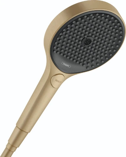Hansgrohe Rainfinity douchette 130 MM 3 jets bronze brossé avec bouton Select