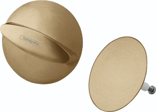 Hansgrohe FlexaPlus set de finition pour vidage baignoire - bronze brossé