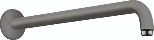 Hansgrohe Universal bras de douche modèle mural 1/2 x 389 mm - noir chromé brossé