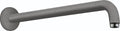 Hansgrohe Universal bras de douche modèle mural 1/2 x 389 mm - noir chromé brossé