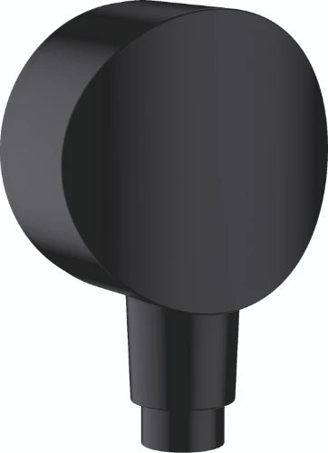 Hansgrohe Fixfit S avec raccordement en plastique noir mat