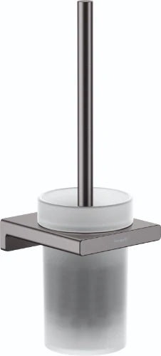 Hansgrohe AddStoris porte-brosse modèle mural noir chromé brossé