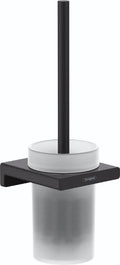 Hansgrohe AddStoris porte-brosse modèle mural noir mat