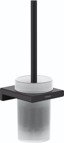 Hansgrohe AddStoris porte-brosse modèle mural noir mat