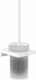 Hansgrohe AddStoris porte-brosse modèle mural blanc mat
