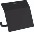 Hansgrohe AddStoris porte-rouleau avec couvercle noir mat