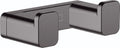 Hansgrohe AddStoris crochet double noir chromé brossé
