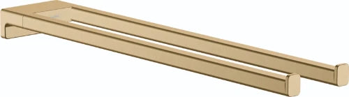 Hansgrohe AddStoris porte-serviette double bronze brossé