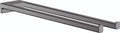 Hansgrohe AddStoris porte-serviette double noir chromé brossé