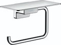 Hansgrohe AddStoris porte-rouleau avec tablette chromé
