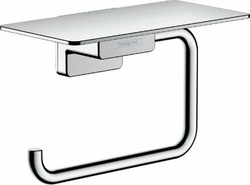 Hansgrohe AddStoris porte-rouleau avec tablette chromé