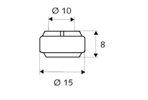 JOINT SCHELL 3/8 X 10 MM pour écrou schell - modèle court