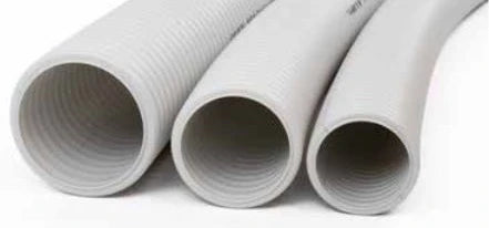 Begetube (78363805) Profi-air flexible de ventilation (rouleau 50m) - gris - antistatique et antibacteriel 63 mm - prix par mètre
