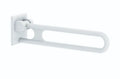 Normbau Nylon Care support mural rabattable, L = 900 mm, blanc 019