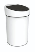 Normbau Nylon Care Poubelle murale 0300499, 182 x 185 x 280 mm, Ø 182 mm, Blanc 019