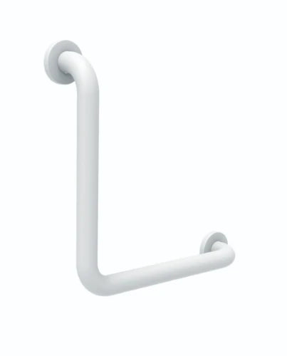 Normbau Nylon Care Poignée de maintien 0300685, 500 x 950 mm, 90°, Blanc 019