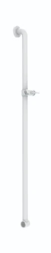 Normbau Nylon Care Barre avec support de douchette, à position réglable, a = 1158 mm, Gris foncé 018