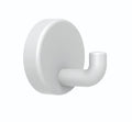 Normbau Nylon Care Patère murale, NY.WH 73, Ø 40 mm, Blanc 019