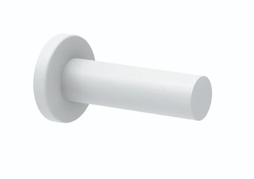 Normbau Nylon Care Porte-rouleau de réserve, NY.ERH 81, L = 126 mm, Blanc 019
