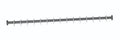 Normbau Nylon Care Tringle droite pour rideau de douche avec anneaux, NY.DU-VST 781.240, L = 1576 - 2200 mm, Blanc 019