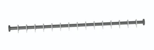Normbau Nylon Care Tringle droite pour rideau de douche avec anneaux, NY.DU-VST 781.240, L = 1576 - 2200 mm, Blanc 019