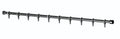 Normbau Cavere Tringles avec anneaux 7382220, L= 500 - 1000 mm, Cavere® Blanc satiné 092