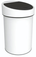Normbau Cavere Poubelle murale 7500499, 170 x 280 x 185mm, Ø 182 mm, Cavere® Blanc satiné 092
