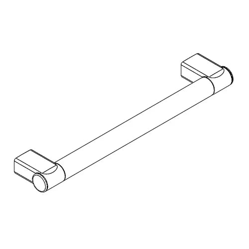 Normbau Verso Care Poignée de maintien, a = 400 mm, Blanc 019