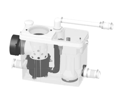SFA Sanibroyeur Sanipack broyeur pour wc,douche et lavabo