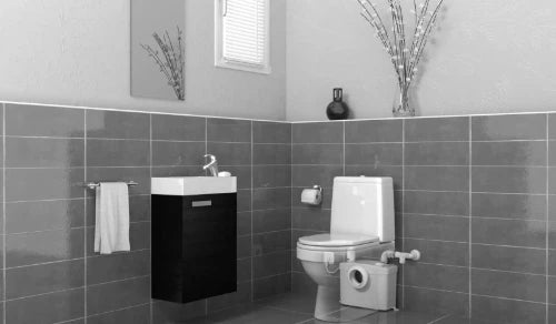 SFA Sanibroyeur Sanitop pour wc - hauteur d'évacuation 4m avec 1 raccordement extra