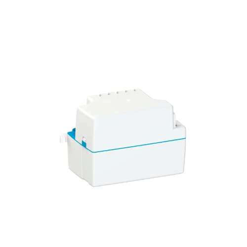 SFA Sanicondens Pro pompe à condensats - incl. vis de fixations, adaptateur entrée, adaptateur sortie (50 mm), tuyau d'évacuation (5 m), câble d'alimention (1,5 m), 1 bouchon caoutchouc et 1 câble raccordement alarme