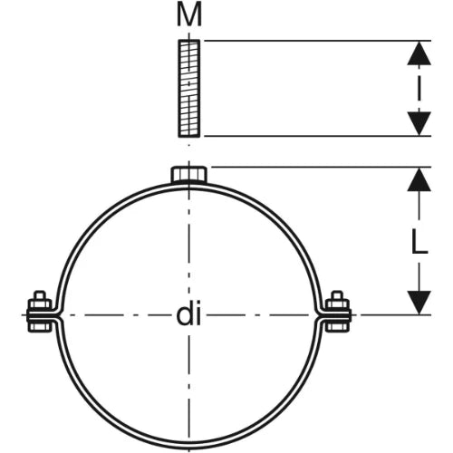 SET FIXE GEBERIT PLUVIA 315MM