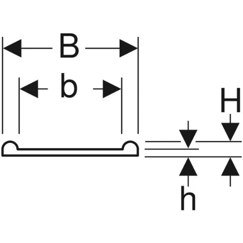 Geberit PE bande d'insertion pour collier de fixations (longueur rouleau 10m) 40-160 mm - prix au mètre