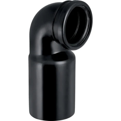 Geberit PE toilet coude de raccordement avec joint 90° 90 x 90 mm (pour toilette suspendue)