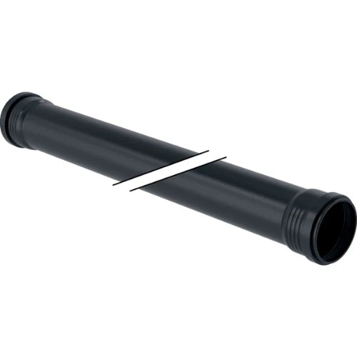 TUYAU GEBERIT SILENT-PRO 300 CM - 75 noir pp avec 2 manchons
